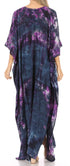 Sakkas Catia Women's Boho-Style Long Maxi Caftan for Lounging and Casual Wear