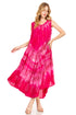 Sakkas Starlight Third Tie Dye Caftan Dress: Women's Beach Cover Up