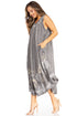 Sakkas Starlight Fourth Women's Tie Dye Caftan Tank Dress/Cover Up  Beach Kaftan