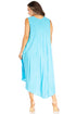 Sakkas Starlight Fourth Women's Tie Dye Caftan Tank Dress/Cover Up  Beach Kaftan