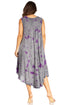 Sakkas Starlight Fourth Women's Tie Dye Caftan Tank Dress/Cover Up  Beach Kaftan
