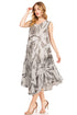 Sakkas Starlight Fourth Women's Tie Dye Caftan Tank Dress/Cover Up  Beach Kaftan