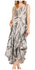 Sakkas Starlight Fourth Women's Tie Dye Caftan Tank Dress/Cover Up  Beach Kaftan
