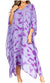 Sakkas Clementine Women's Tie Dye Caftan Dress/Cover Up Beach Kaftan Boho Summer