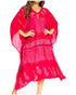 Sakkas Clementine Second Women's Tie Dye Caftan Dress/Cover Up Beach Kaftan Boho