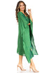 Sakkas Clementine Third Women's Tie Dye Caftan Dress/Cover Up Beach Kaftan Summer
