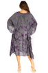 Sakkas Clementine Third Women's Tie Dye Caftan Dress/Cover Up Beach Kaftan Summer