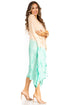 Sakkas Clementine Third Women's Tie Dye Caftan Dress/Cover Up Beach Kaftan Summer