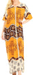 Sakkas Sabra Womens Long Casual Cover-up Tunic Kaftan V neck Dress