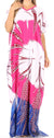 Vestido caftán Sakkas Aggy para mujer, estampado africano, estilo dashiki, maxi, bohemio, hippie y colorido