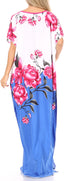 Vestido caftán Sakkas Aggy para mujer, estampado africano, estilo dashiki, maxi, bohemio, hippie y colorido