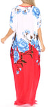 Vestido caftán Sakkas Aggy para mujer, estampado africano, estilo dashiki, maxi, bohemio, hippie y colorido
