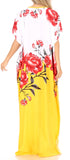 Vestido caftán Sakkas Aggy para mujer, estampado africano, estilo dashiki, maxi, bohemio, hippie y colorido