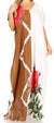 Vestido caftán Sakkas Aggy para mujer, estampado africano, estilo dashiki, maxi, bohemio, hippie y colorido