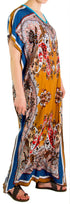 Vestido caftán Sakkas Aggy para mujer, estampado africano, estilo dashiki, maxi, bohemio, hippie y colorido