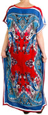 Vestido caftán Sakkas Aggy para mujer, estampado africano, estilo dashiki, maxi, bohemio, hippie y colorido