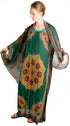 Vestido caftán Sakkas Aggy para mujer, estampado africano, estilo dashiki, maxi, bohemio, hippie y colorido