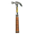 Martillo de garra curvo Estwing E20C de 20 oz con empuñadura de cuero 
