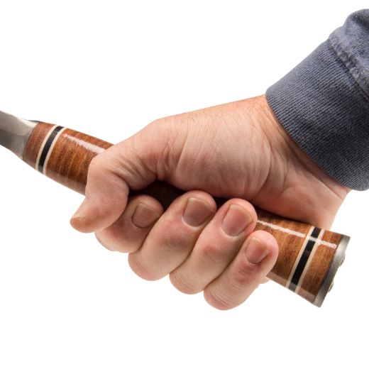 Martillo de garra curvo Estwing E20C de 20 oz con empuñadura de cuero 