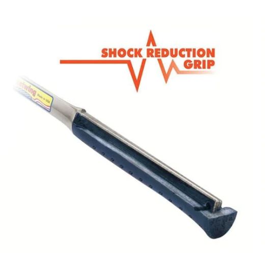 Estwing E3-12S 12 Oz Rip Hammer With Blue Vinyl Shock Reduction Grip