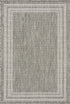 Alfombra beige con borde Burradoo