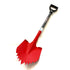 Pala Krazy Beaver (cabeza roja texturizada / mango negro 45636) 