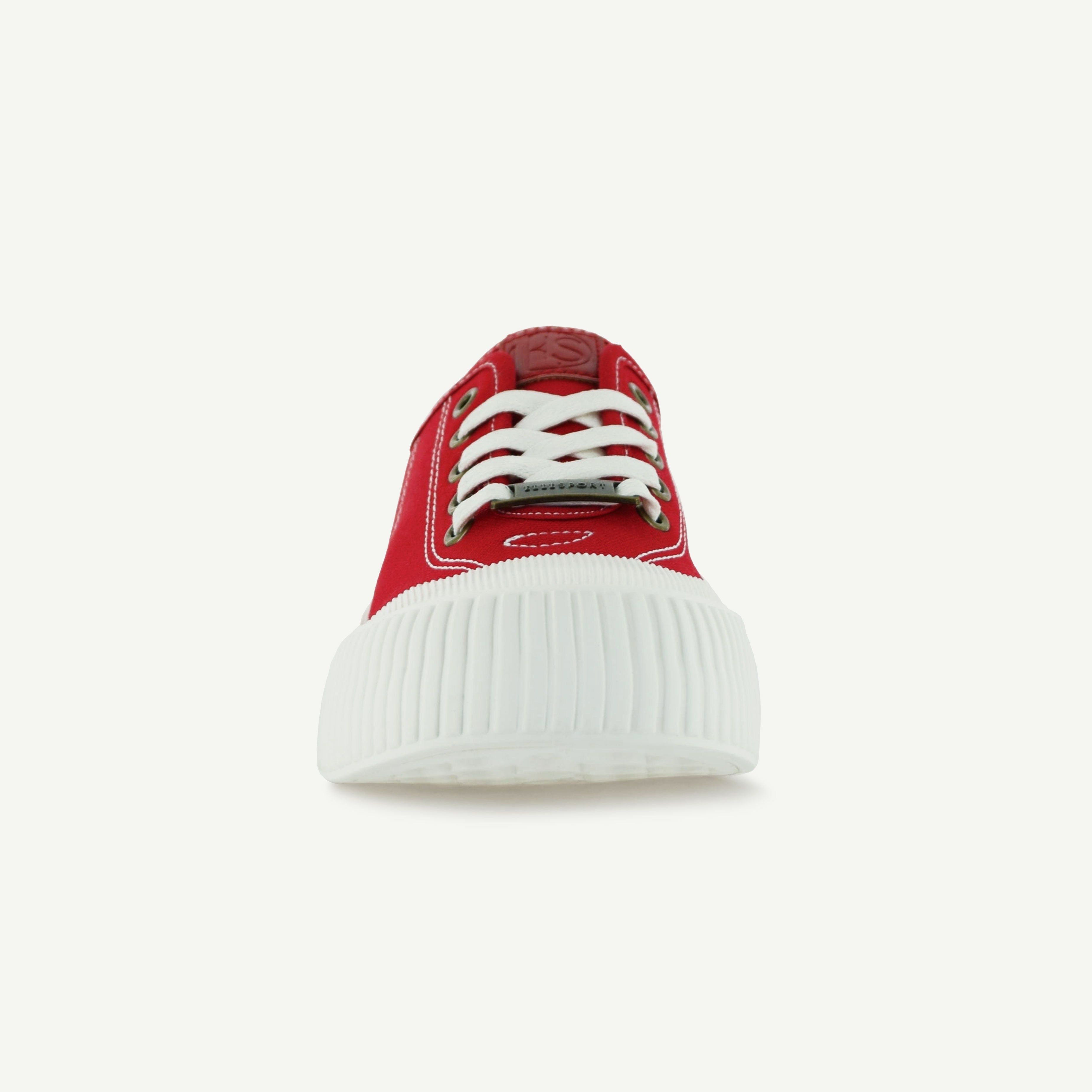 Court Royale: Vulcanized Court Shoe - Red