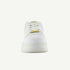 The Metro: Platform Court Shoe - White