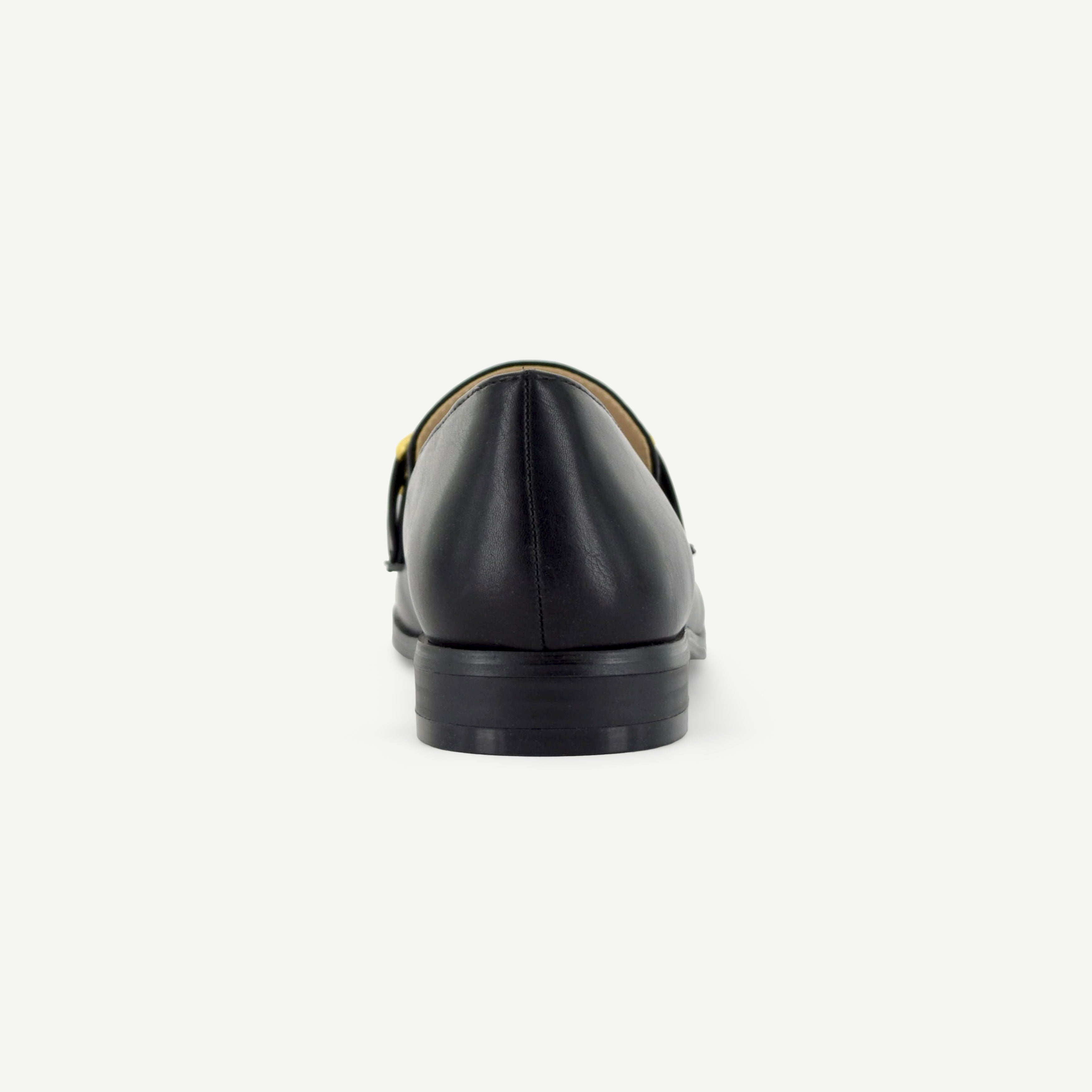 Georgina: Classic Loafer - Black