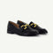 Georgina: Classic Loafer - Black