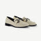 Georgina: Classic Loafer - Ecru
