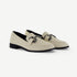 Georgina: Classic Loafer - Ecru