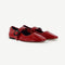 Mariana: Flat Mary Jane - Red