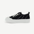 Court Royale: Vulcanized Court Shoe - Black/White