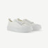 Court Royale: Vulcanized Court Shoe - White
