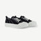 Court Royale: Vulcanized Court Shoe - Black/White