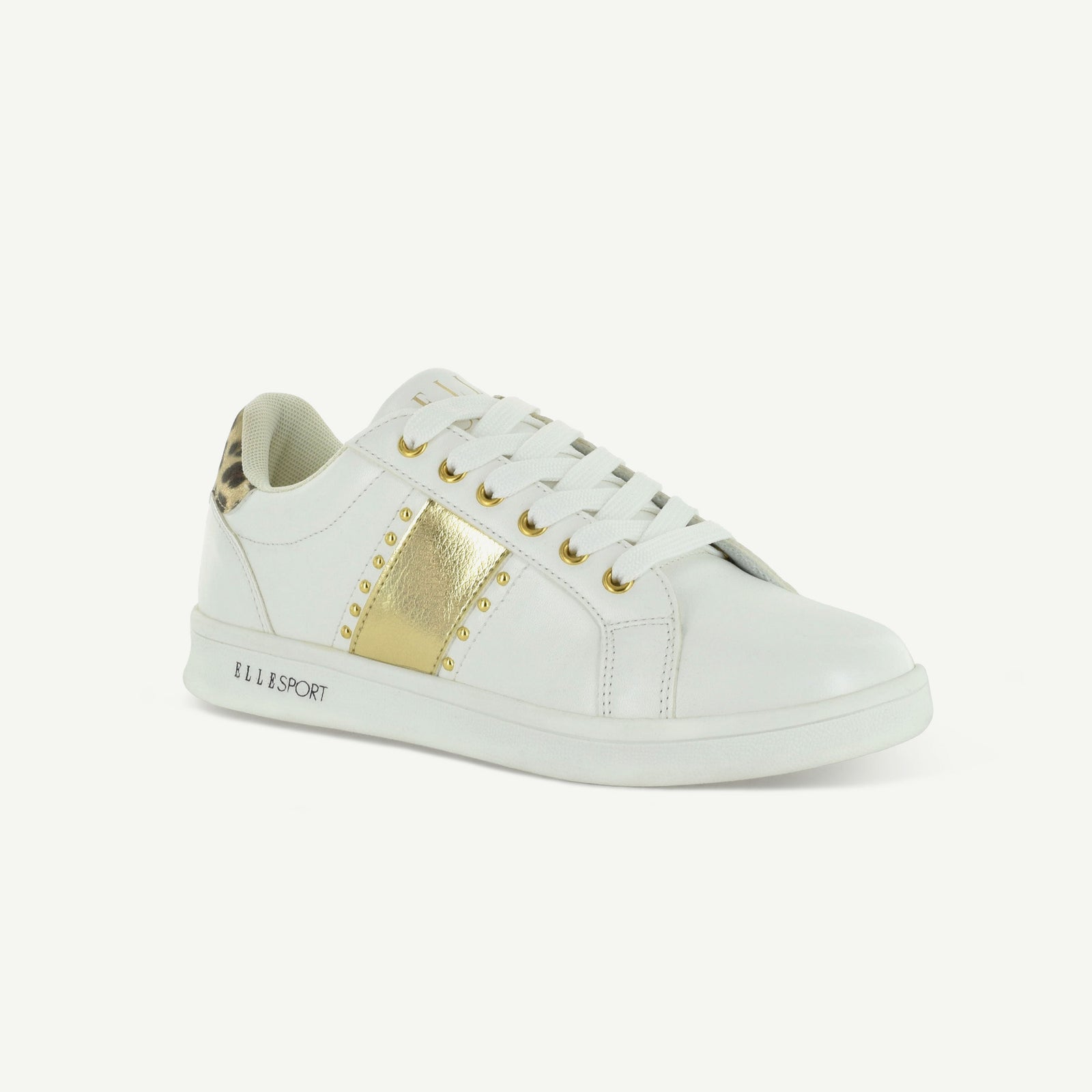 Eclair: Court Shoe - White