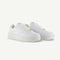 The Metro: Platform Court Shoe - White