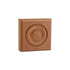 EWAP30 Rosette Casing Corner Block 1 inch x 3 inch Square Unfinished