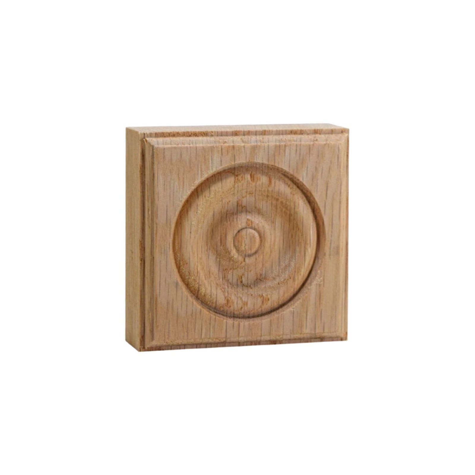 EWAP30 Rosette Casing Corner Block 1 inch x 3 inch Square Unfinished