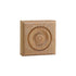 EWAP30 Rosette Casing Corner Block 1 inch x 3 inch Square Unfinished