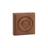 EWAP30 Rosette Casing Corner Block 1 inch x 3 inch Square Unfinished