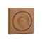 EWAP40 Rosette Casing Corner Block 1 inch x 4 inch Square Unfinished