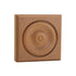 EWAP40 Rosette Casing Corner Block 1 inch x 4 inch Square Unfinished