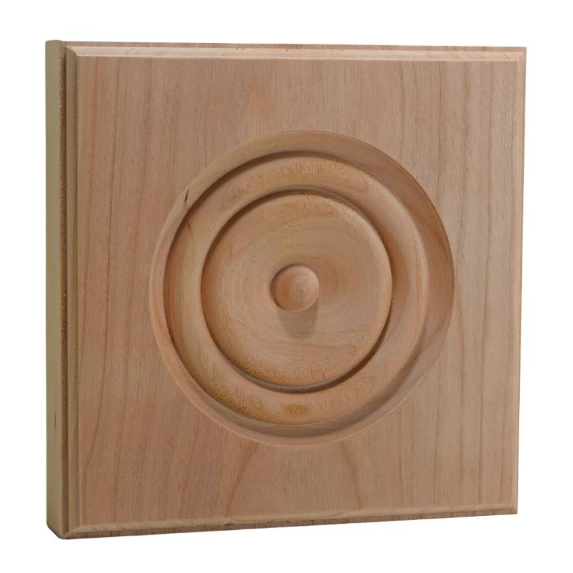 EWAP90 Rosette Casing Corner Block 1 inch x 3 inch Square Unfinished