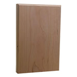 Plinth Block 1 inch x 5-1/2 Inch Hardwood Base & Casing Block 8-1/4 Inch Tall EWAP98