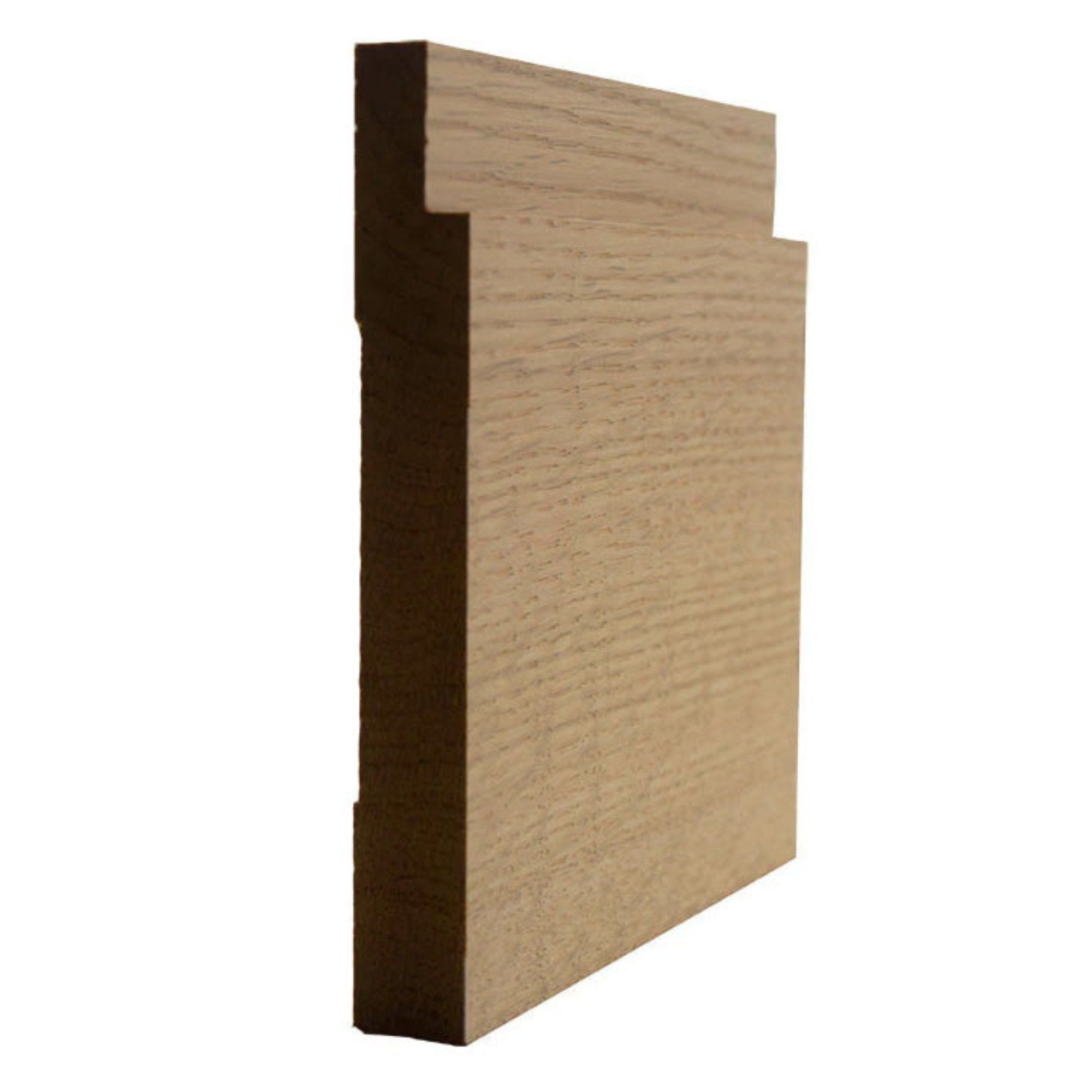 EWBB18 Notched Baseboard 5-1/4" Tall x 11/16"Moulding. Unfinished
