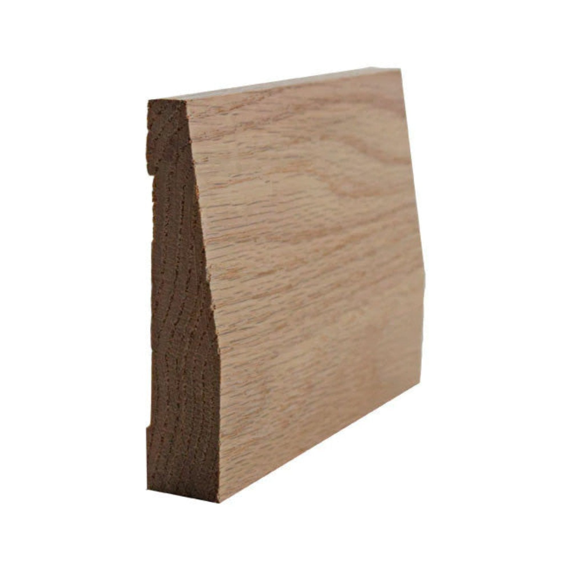 EWBB32 Beveled 3-1/2" Tall x 3/4" Baseboard Moulding. Unfinished