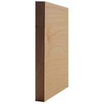 EWBB54 square edge 7-1/4" Tall x 3/4" Baseboard Moulding. Unfinished