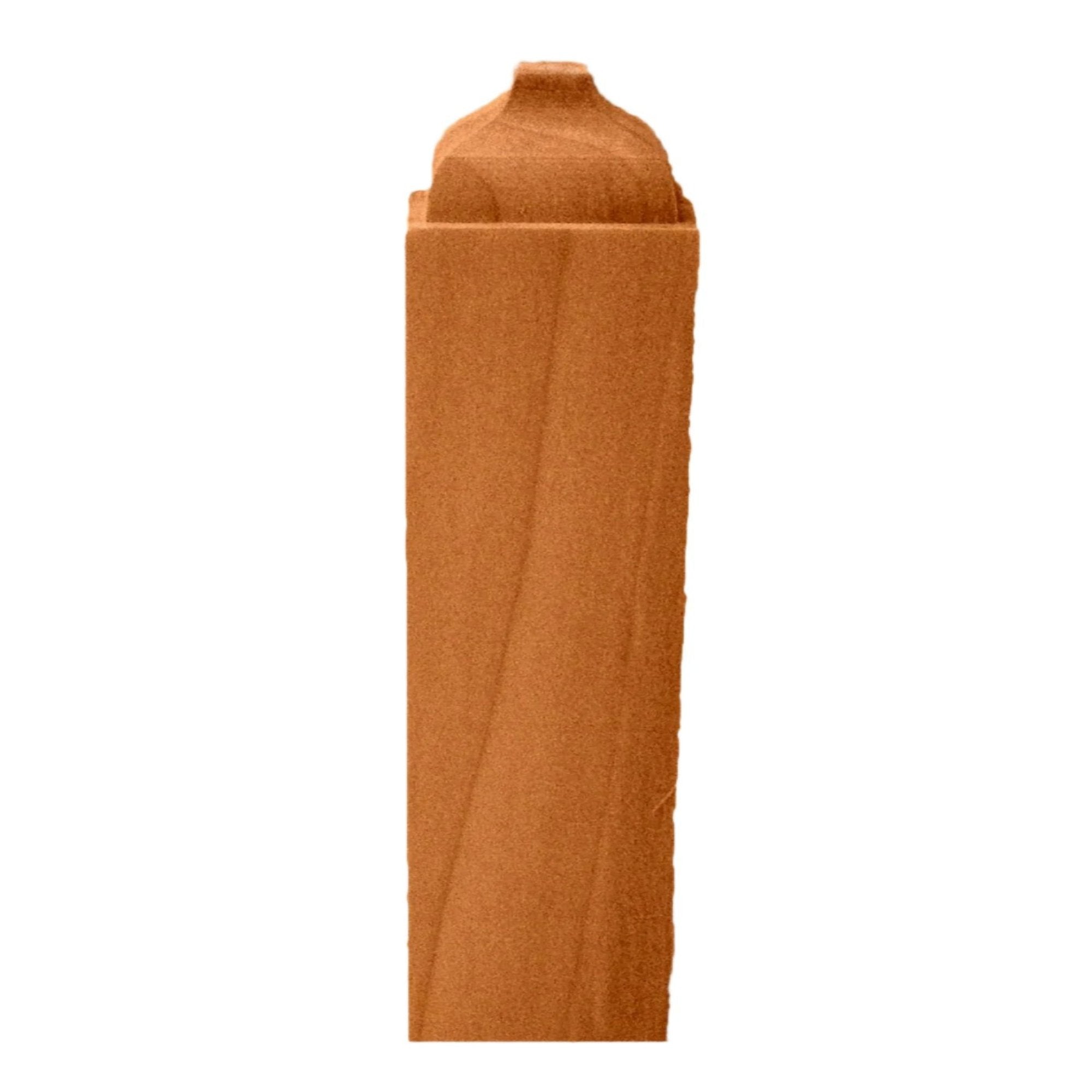 EWBB62 Baseboard Middle Block 7/8" x 1-3/8" x 6-1/2" Tall Unfinished
